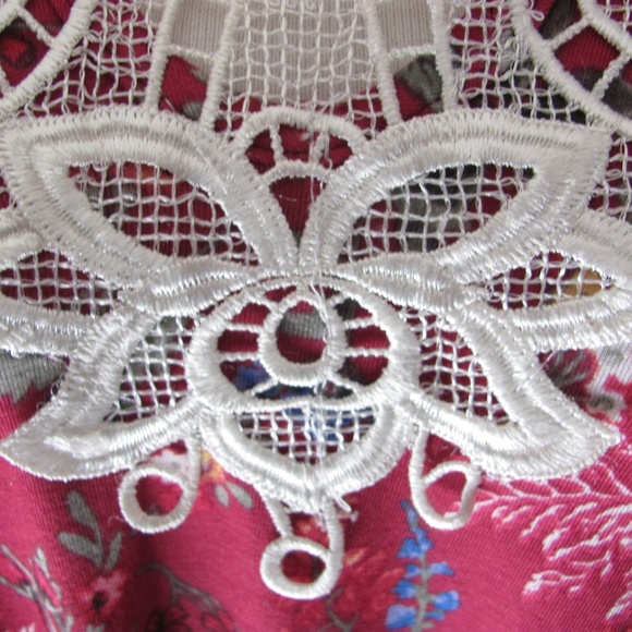 Rodeo Fox  Cranberry Field Bell-Sleeve Tunic  Bran - Picture 4 of 8